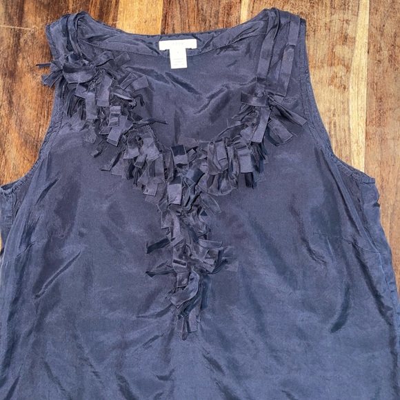 J.Crew Silk ruffles blouse - Picture 5 of 6